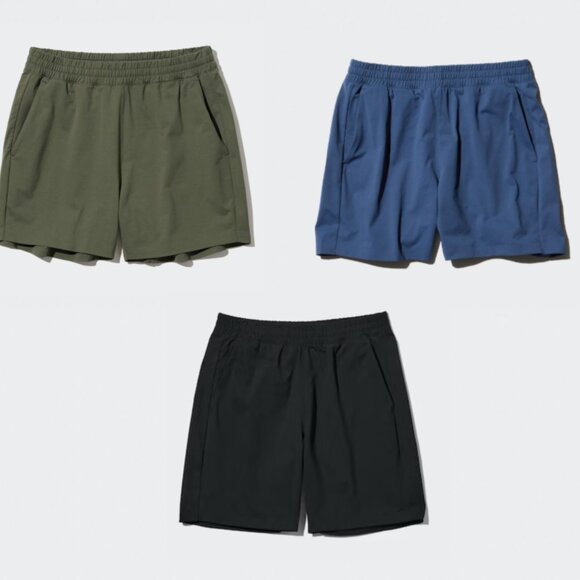 Uniqlo Ultra Stretch DRY-EX Shorts (5") 3 shorts - Picture 1 of 11